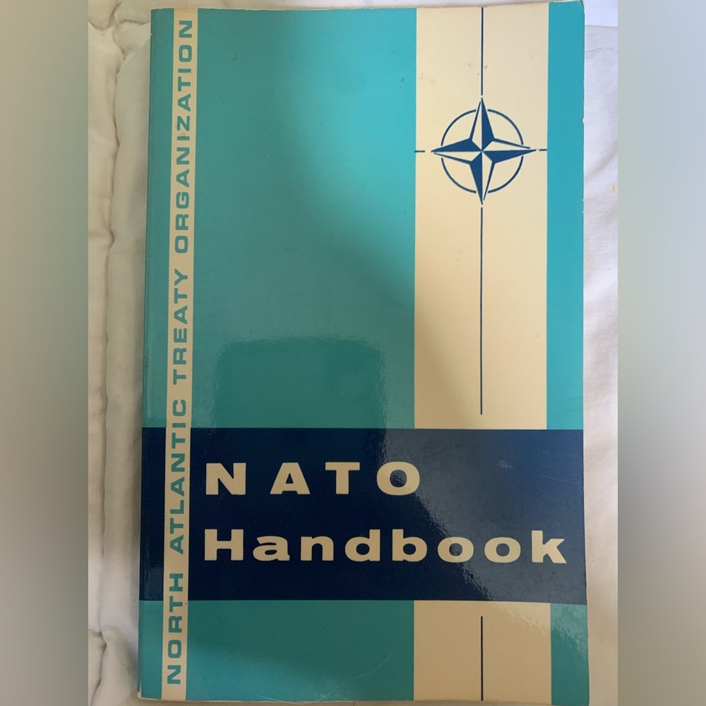Vintage 1971 NATO Handbook (North Atlantic Treaty Organization)